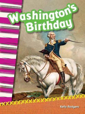 cover image of Washington's Birthday